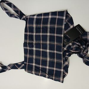 Checkered Crop Top